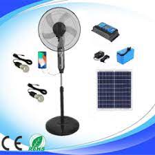 16inch Solar Standing Fan